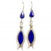 Earring of Lapis Lazuli Stone