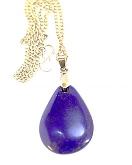Necklace of Lapis Lazuli stone , Handmade Necklace for Woman