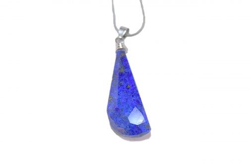 Long drop necklace of Lapis Lazuli Stone