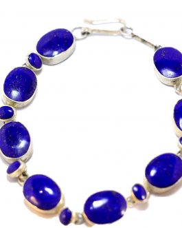 Handmade Bracelet of Lapis Lazuli Stone for Women