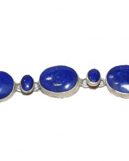 Handmade Bracelet of Lapis Lazuli Stone for Women