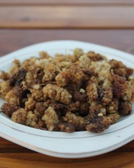 Dried Mulberries, Organic sun dried Shahtoot