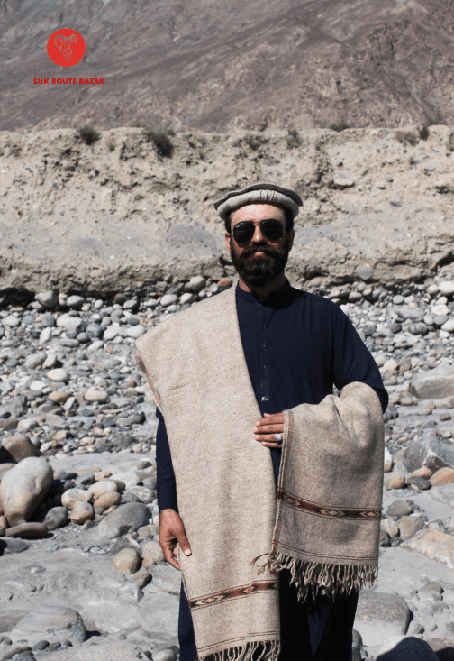 Chitrali Woolen Shawl