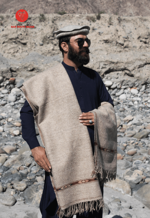 Chitrali Woolen Shawl