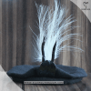 Black Giligit cap with feather