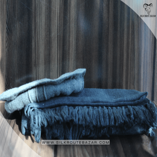 Grey woolen Shawl
