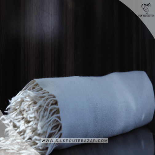 White Pashmina Shawl