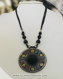 Black Aqeeq Pendent for Women