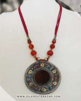 Yemeni Aqeeq Necklace Antique