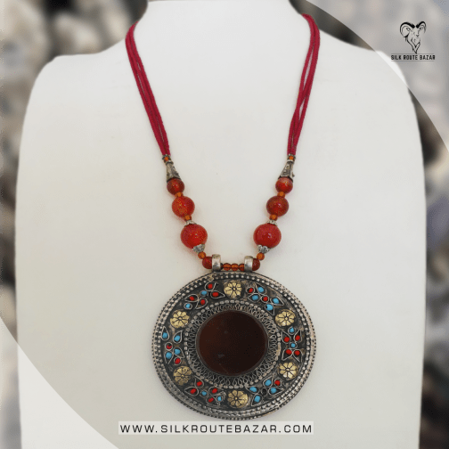 Yemeni Aqeeq Necklace for wemon