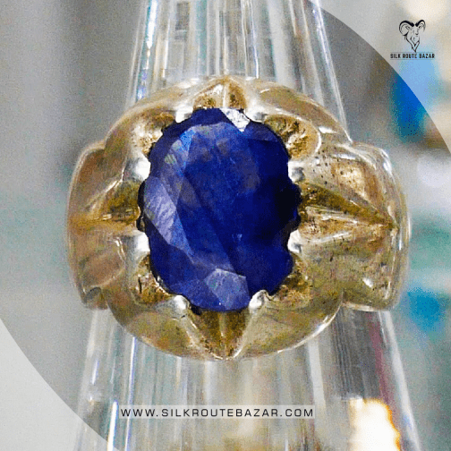 Sapphire Saloon Ring