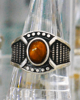 Tiger Eye Ring – Pure Sliver Ring