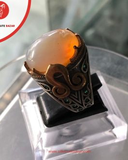 Shajri Aqeeq Ring for Men