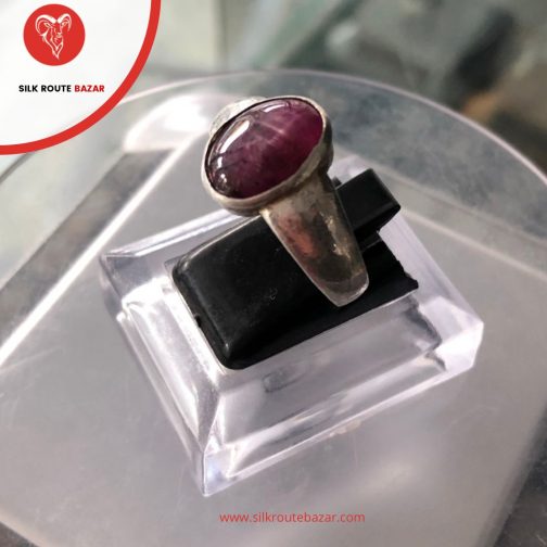 star African ruby ring