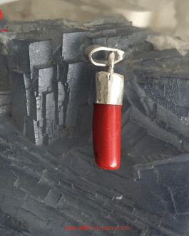 Marjan Pendent – The Red Coral Gemstone Pendent