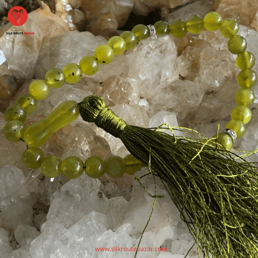 Aqeeq Stone Tasbih
