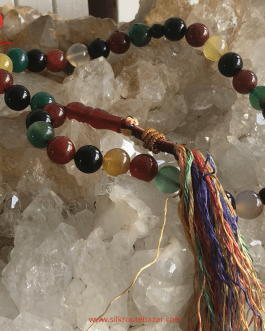 Natural Real Stones Tasbih – 33 Beads