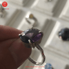 real Amethyst Stone ring