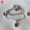 Red Coral Jewelry Set