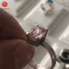 Real Tourmaline stone ring for women