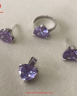 Zircon Complete Jewelry Set For Women