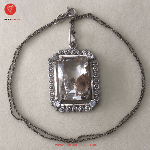 Golden Rutile Quartz Pendent