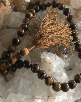 Natural Tiger Eye Tasbih – 33 Beads