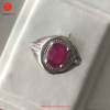 natural Ruby Zircon rings