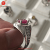 ruby stone ring