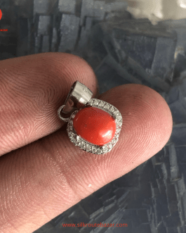 The Red Coral Gemstone Pendent – Marjan Pendent