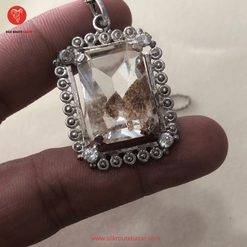 Golden Rutile Pendent