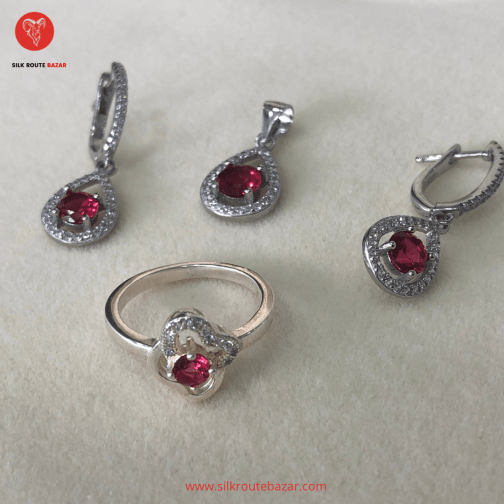 Red Zircon Set