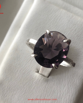 Real Amethyst Stone Ring, Afghanistan Amethyst