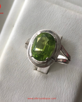 Real Peridot Stone Ring, Kohistan Peridot Stone