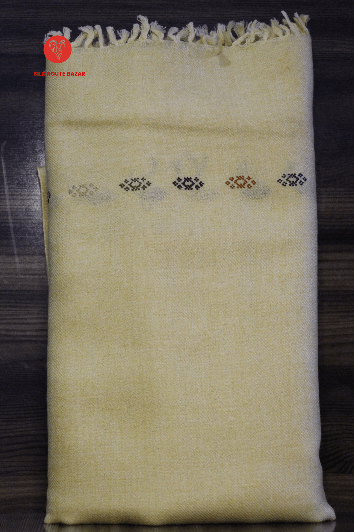 Swat woolen Shawl, Soft and warm Pashmina Shawl Parmesean Yellowish Color