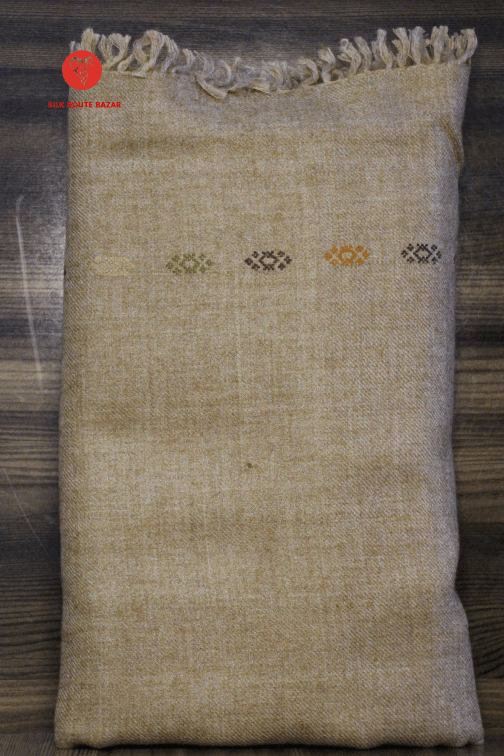 Light Brown Woolen Shawl for men
