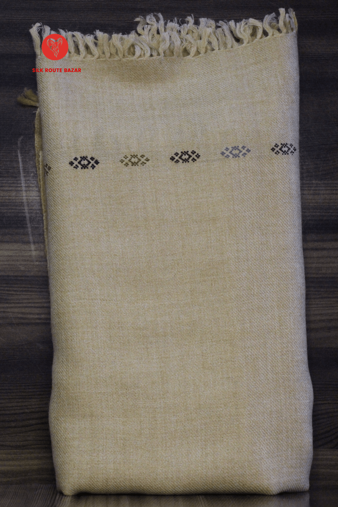 Swat woolen Shawl, Soft and warm Pashmina Shawl Daffodil Yellowish color