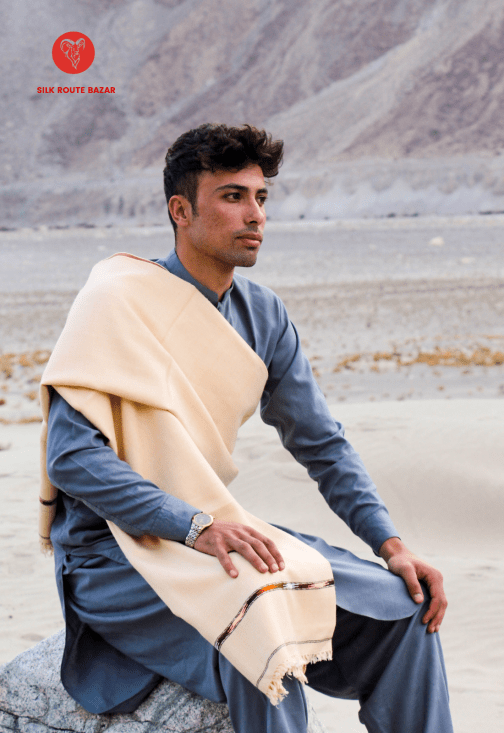 Hnadmade Swati Shawl