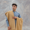 brownish shawl for men