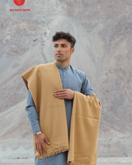 brownish shawl for men
