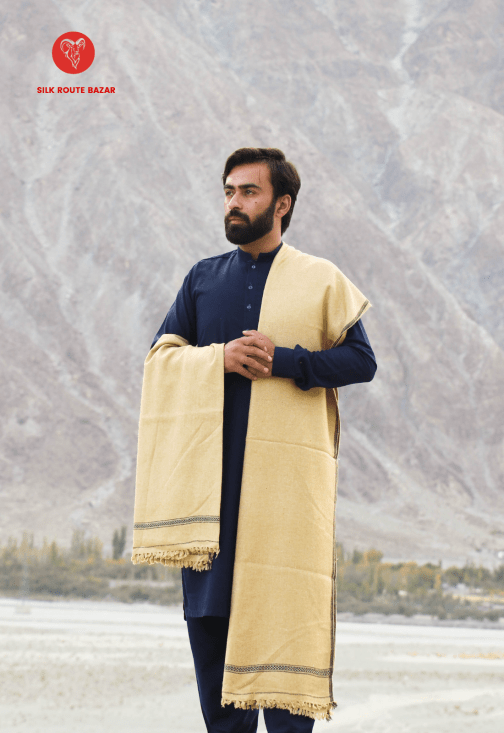 Hunza Mountain Woolen Shawl