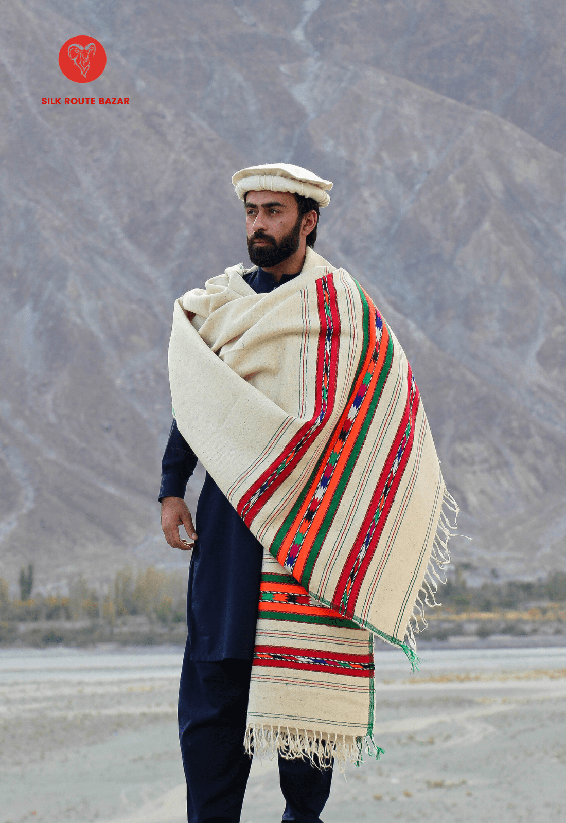 Mountain Woolen Shawl, Royal Woolen Shawl